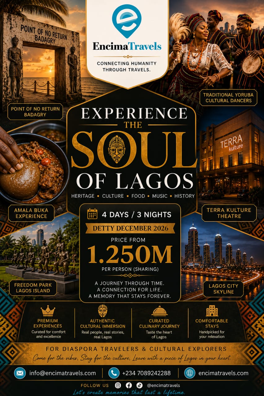 Experience the Soul of lagos