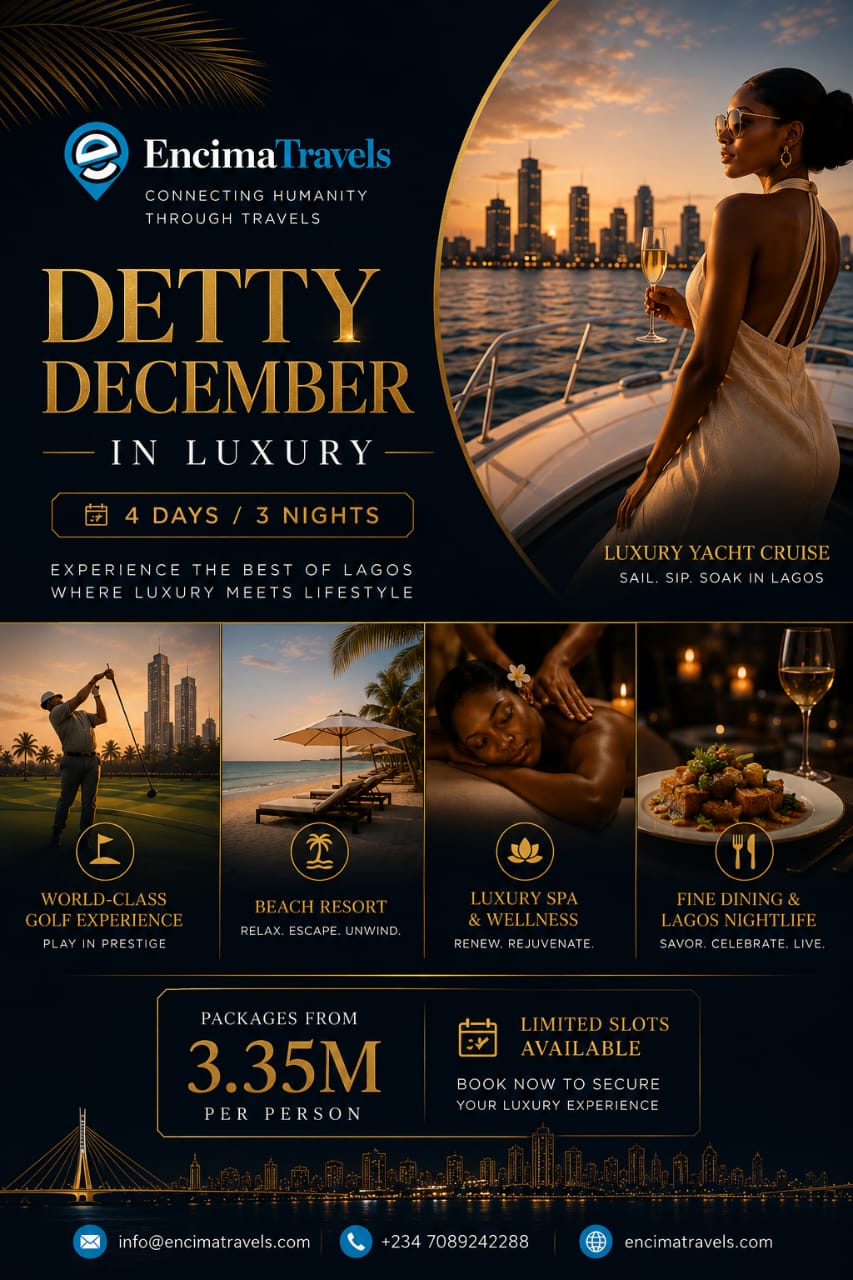 Detty December in luxury