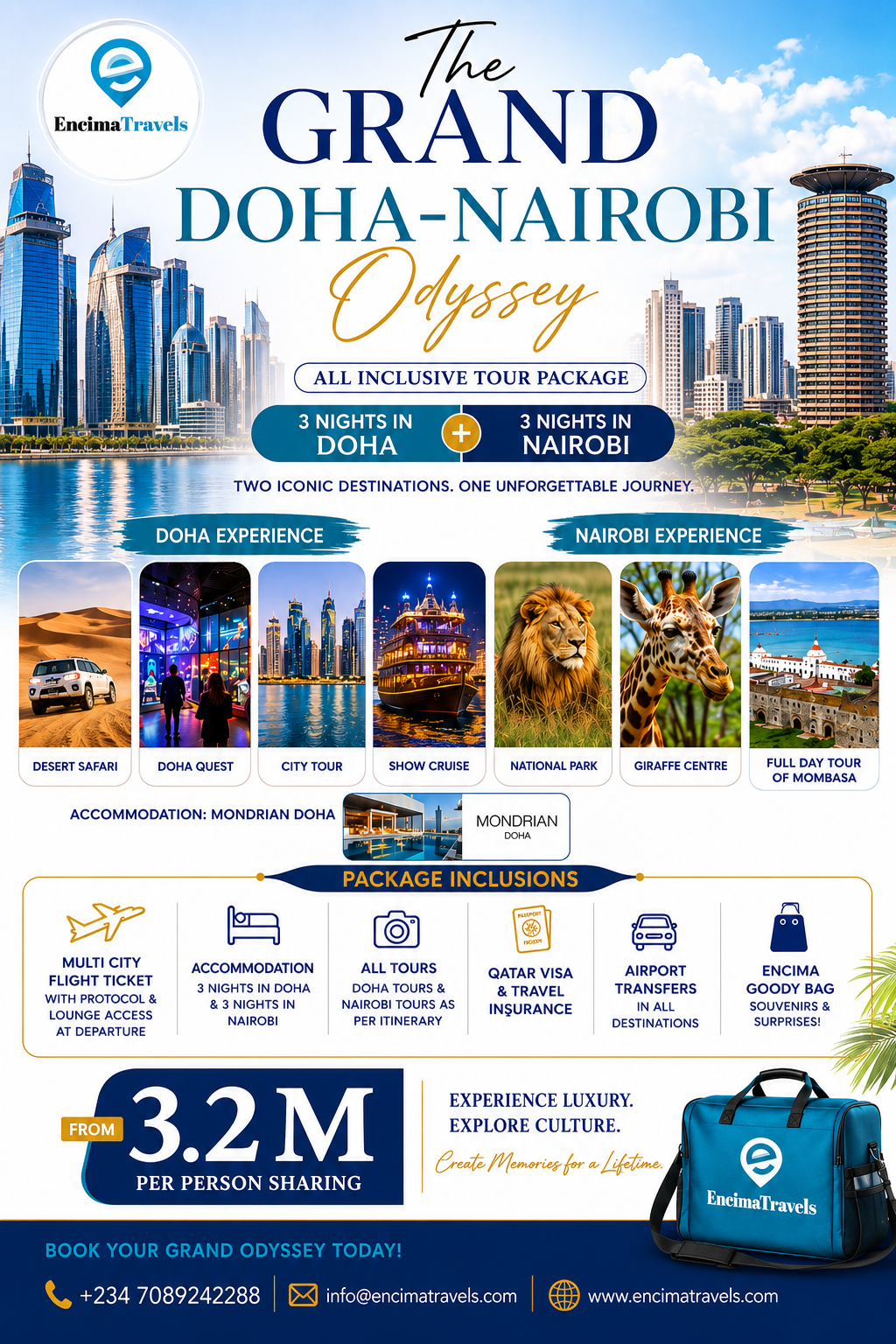 The Grand Doha-Nairobi Odyssey